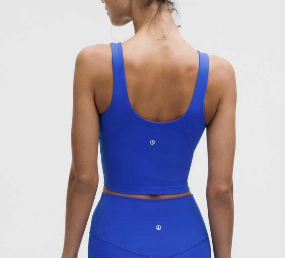 Lululemon Align Tank Top *Light Support, A/B Cup Cerulean Blue